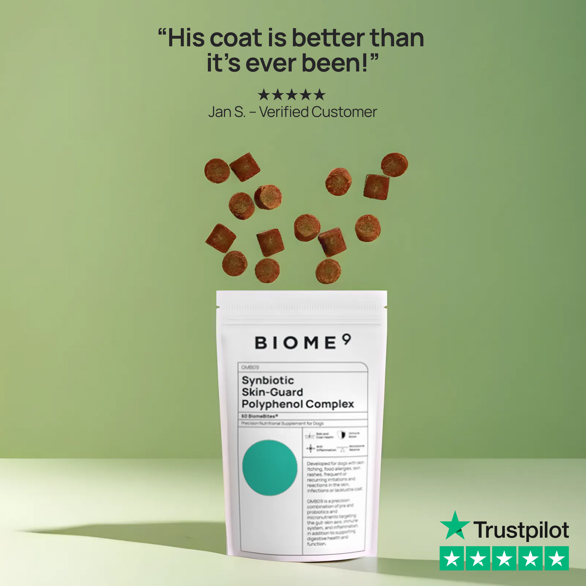 BIOME9 – GutDiscovery® Gut Health Test Kit & Report - For Dogs
