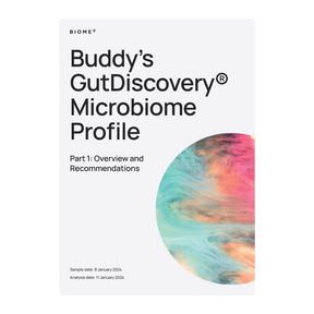 GutDiscovery® Test Kit + Gut Health Report
